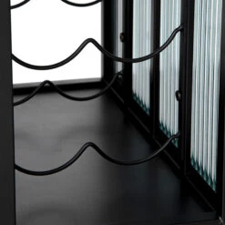 Desserte En Métal Et Verre Noir Noam 5Five 8 Desserte En Métal Et Verre Noir Noam 5Five -Demeyere Le mobilier Boutique desserte en metal et verre noir noam 5five 3