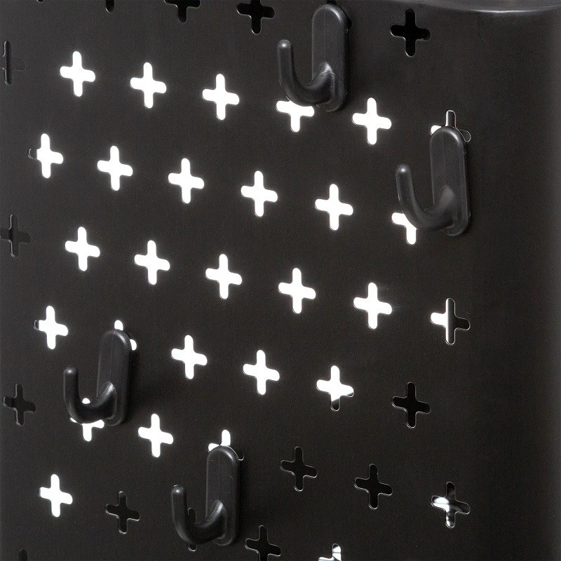 Desserte Métal Noir Roulettes 52 Cm 5five 4 Desserte Métal Noir Roulettes 52 Cm 5five – Image 4