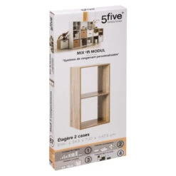 Demeyere Le mobilier Boutique 10 Demeyere Le mobilier Boutique -Demeyere Le mobilier Boutique etagere 2 cases mix modul naturel 5five 1
