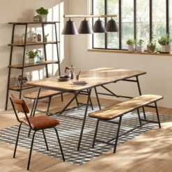 Etagère 4 Niveaux Kalida Bois Massif Atmosphera 7 Etagère 4 Niveaux Kalida Bois Massif Atmosphera -Demeyere Le mobilier Boutique etagere 4 niveaux kalida bois massif atmosphera 3