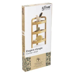 Étagère Angle 3 Niveaux En Bambou Petit Modèle 5 Étagère Angle 3 Niveaux En Bambou Petit Modèle -Demeyere Le mobilier Boutique etagere angle 3 niveaux en bambou petit modele 2