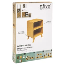 Etagère De Salle De Bain 1 Tablette Bath'n Modul 5Five -Demeyere Le mobilier Boutique etagere de salle de bain 1 tablette bath n modul 5five 4
