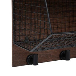 Etagère Murale Métal Et Bois Darrel Atmosphera -Demeyere Le mobilier Boutique etagere murale metal et bois darrel atmosphera 2