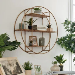 Etagère Murale Ronde D77 Asco Atmosphera 5 Etagère Murale Ronde D77 Asco Atmosphera -Demeyere Le mobilier Boutique etagere murale ronde d79 asco atmosphera 2