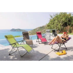 Fauteuil Détente D'extérieur Hespéride Silos Gris Galet -Demeyere Le mobilier Boutique fauteuil detente d exterieur hesperide silos gris galet 5