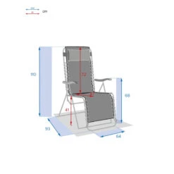 Fauteuil Détente D'extérieur Hespéride Silos Gris Galet -Demeyere Le mobilier Boutique fauteuil detente d exterieur hesperide silos gris galet 6