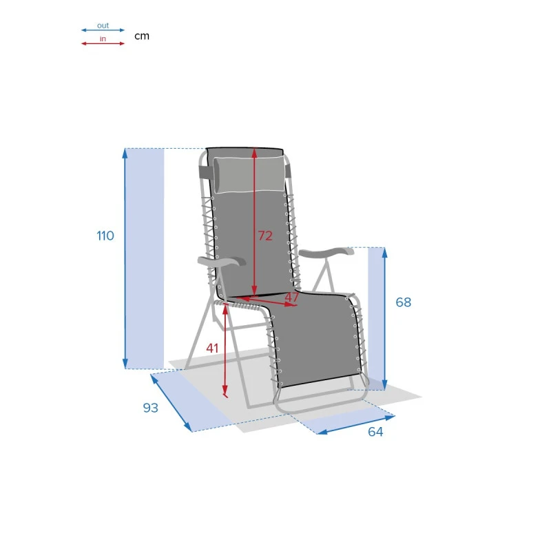 Fauteuil Détente D'extérieur Hespéride Silos Jaune Moutarde 7 Fauteuil Détente D'extérieur Hespéride Silos Jaune Moutarde – Image 7