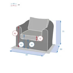 Fauteuil Détente Moorea Savana Hespéride 9 Fauteuil Détente Moorea Savana Hespéride -Demeyere Le mobilier Boutique fauteuil detente moorea savana hesperide 4