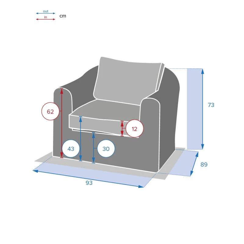 Fauteuil Détente Moorea Savana Hespéride 5 Fauteuil Détente Moorea Savana Hespéride – Image 5