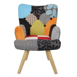 Fauteuil Enfant H67 Cm Patchwork Helsinki -Demeyere Le mobilier Boutique fauteuil enfant h67 cm patchwork helsinki 5