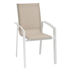 Fauteuil Extérieur Axant Lin/blanc Hespéride