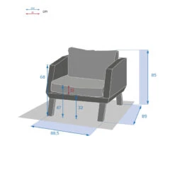 Fauteuil Extérieur Axiome Hespéride 7 Fauteuil Extérieur Axiome Hespéride -Demeyere Le mobilier Boutique fauteuil exterieur axiome hesperide 3
