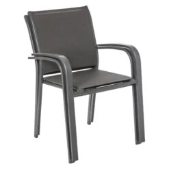 Fauteuil Extérieur Essentia Anthracite/graphite Hespéride -Demeyere Le mobilier Boutique fauteuil exterieur essentia anthracite graphite hesperide 3