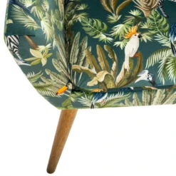 Fauteuil Motif Jungle Sango Atmosphera -Demeyere Le mobilier Boutique fauteuil motif jungle sango atmosphera 2