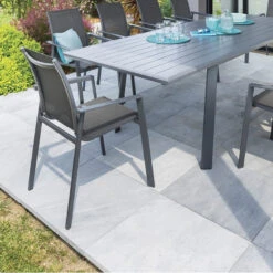 Fauteuil Pavane Hespéride Anthracite/graphite -Demeyere Le mobilier Boutique fauteuil pavane hesperide anthracitegraphite 2