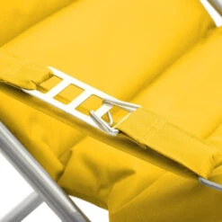 Fauteuil Relax Milos Jaune Moutarde Hespéride -Demeyere Le mobilier Boutique fauteuil relax milos jaune moutarde hesperide 1 6
