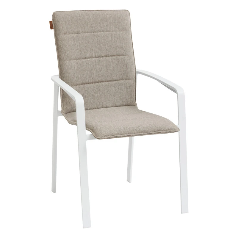 Fauteuil Repas Extérieur Diese Badiane/blanc Hespéride 1 Fauteuil Repas Extérieur Diese Badiane/blanc Hespéride