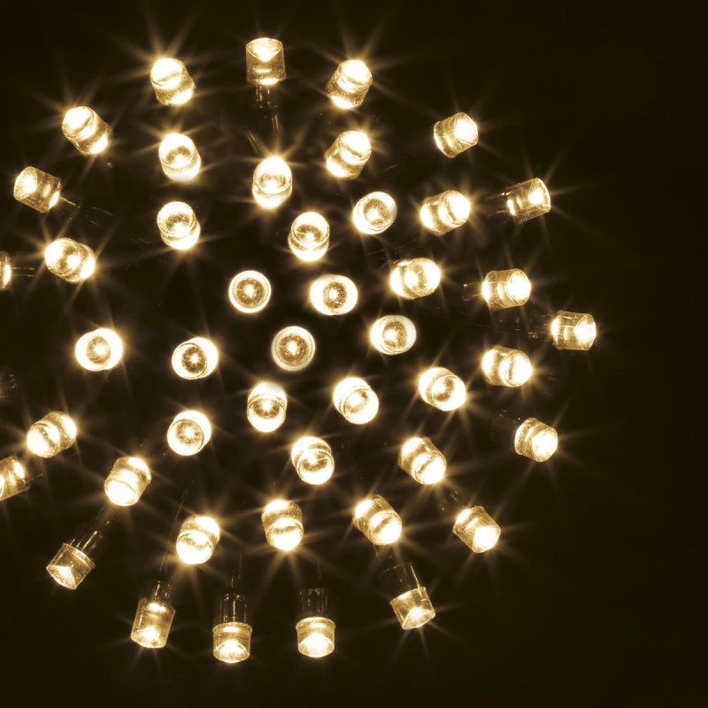 Guirlande Programmable 500 LED 50 Mètres Blanc Chaud FV 1 Guirlande Programmable 500 LED 50 Mètres Blanc Chaud FV