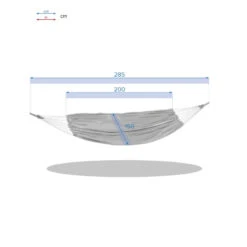 Hamac 150x307 Yaqui Bleu Canard Hespéride -Demeyere Le mobilier Boutique hamac 150x307 yaqui bleu canard hesperide 1 2