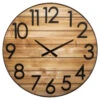 Horloge Abby En Métal Et Bois D70 Atmosphera