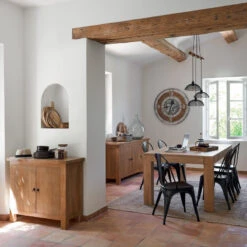 Horloge D90 Rouages Métal Et Sapin Lana Atmosphera -Demeyere Le mobilier Boutique horloge d90 rouages metal et sapin lana atmosphera 3