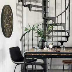 Horloge En Bois D77 Aedan Atmosphera -Demeyere Le mobilier Boutique horloge en bois d77 aedan atmosphera 3