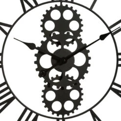 Horloge Mécanisme Chiffres Romains Atmosphera -Demeyere Le mobilier Boutique horloge mecanisme chiffres romains atmosphera 2