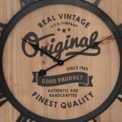 Horloge Métal Et Bois Pouli D58 Atmosphera -Demeyere Le mobilier Boutique horloge metal et bois pouli d58 atmosphera 3