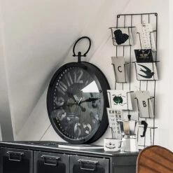 Horloge Métal Gousset D45 Atmosphera -Demeyere Le mobilier Boutique horloge metal gousset d45 atmosphera 2