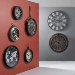 Horloge Monde Métal D57 Atmosphera -Demeyere Le mobilier Boutique horloge monde metal d57 atmosphera 2
