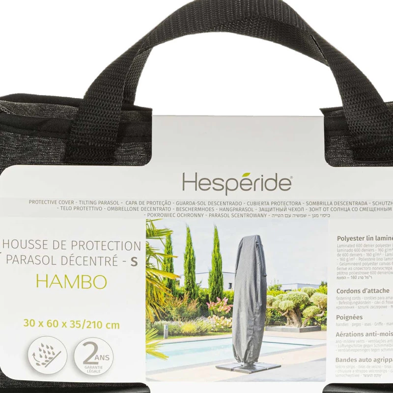 Housse De Protection Pour Parasol Déporté S Hambo Hespéride 3 Housse De Protection Pour Parasol Déporté S Hambo Hespéride – Image 3