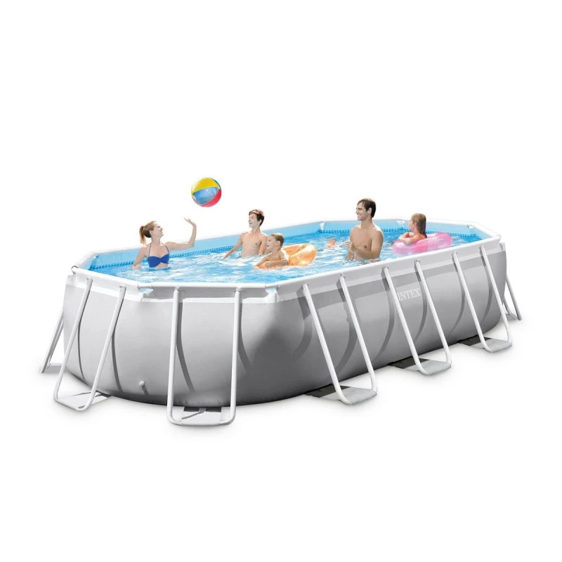Kit Piscine Prism Ovale 6,10 X 3,05 M Intex 2 Kit Piscine Prism Ovale 6,10 X 3,05 M Intex – Image 2