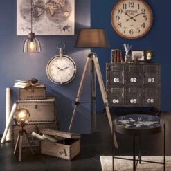 Lampadaire Trépied Runo écru Atmosphera H 145 Cm -Demeyere Le mobilier Boutique lampadaire trepied runo ecru atmosphera h 145 cm 3