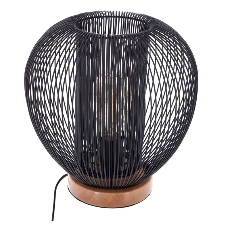 Lampe En Métal Fil Noir Noda Atmosphera 1 Lampe En Métal Fil Noir Noda Atmosphera