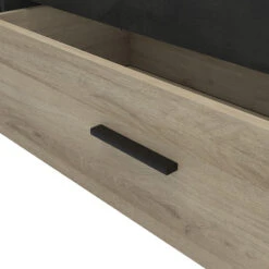 Demeyere Lit 140x190 Cm Pocket Naturel Et Noir -Demeyere Le mobilier Boutique lit 140x190 cm pocket naturel et noir 4