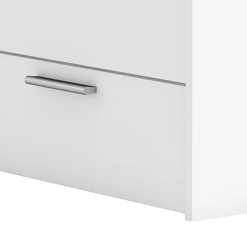 Demeyere Lit 1 Place 90x200 2 Tiroirs Blanc Michigan 3 Demeyere Lit 1 Place 90x200 2 Tiroirs Blanc Michigan – Image 3