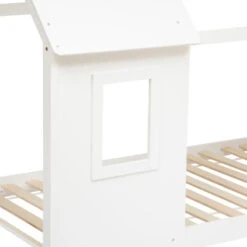 Lit Cabane Enfant Pin Blanc 90x190 Atmosphera -Demeyere Le mobilier Boutique lit cabane enfant pin blanc 90x190 atmosphera 1 4