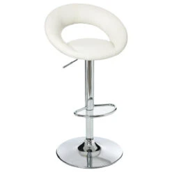 Tabouret De Bar Sasha Blanc Atmosphera