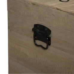 Lot De 3 Malles Carrés Bois Wild Atmosphera -Demeyere Le mobilier Boutique lot de 3 malles carres bois wild atmosphera 4