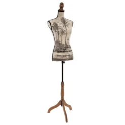 Mannequin Grand Modèle Palmier Bois 160 Cm Atmosphera