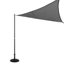 Mât De Fixation Pour Toile Solaire Graphite Hespéride