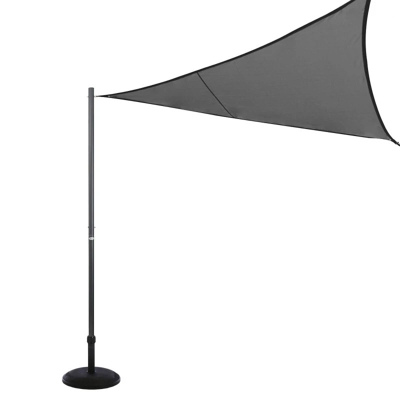 Mât De Fixation Pour Toile Solaire Graphite Hespéride 1 Mât De Fixation Pour Toile Solaire Graphite Hespéride