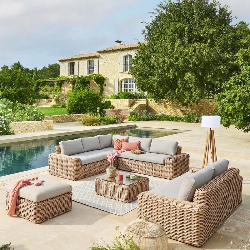 Méridienne Droite De Salon Savinia Coloris Tahini Hespéride 3 Méridienne Droite De Salon Savinia Coloris Tahini Hespéride – Image 3