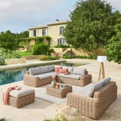 Méridienne Gauche De Salon Savinia Coloris Tahini Hespéride -Demeyere Le mobilier Boutique meridienne gauche de salon savinia coloris tahini hesperide 2