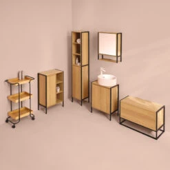 Meuble Bas Salle De Bain Tribecart 5Five 7 Meuble Bas Salle De Bain Tribecart 5Five -Demeyere Le mobilier Boutique meuble bas salle de bain tribecart 5five 3