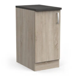 Demeyere Meuble De Cuisine Bas 1 Porte 40 Cm Paprika -Demeyere Le mobilier Boutique meuble de cuisine bas 1 porte 40 cm paprika 1 5