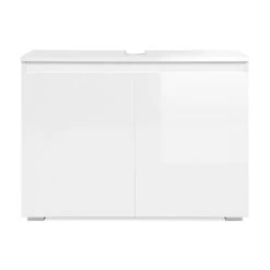 Meuble Sous Vasque 2 Portes Capetown Blanc 9 Meuble Sous Vasque 2 Portes Capetown Blanc -Demeyere Le mobilier Boutique meuble sous vasque 2 portes capetown blanc 4