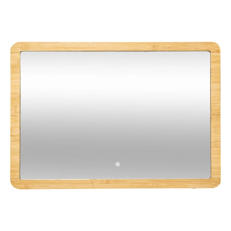 Miroir Rectangulaire 66x47 Bambou LED 5Five 1 Miroir Rectangulaire 66x47 Bambou LED 5Five