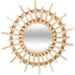 Miroirs En Rotin Soleil X3 Atmosphera -Demeyere Le mobilier Boutique miroirs en rotin soleil x3 atmosphera 4