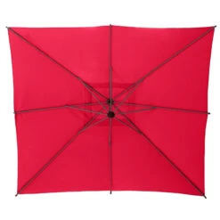 Parasol Décentré Carré Manoa Grenade Hespéride 7 Parasol Décentré Carré Manoa Grenade Hespéride -Demeyere Le mobilier Boutique parasol decentre carre manoa grenade hesperide 2